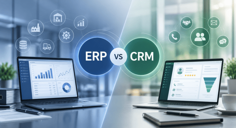 ERP против CRM